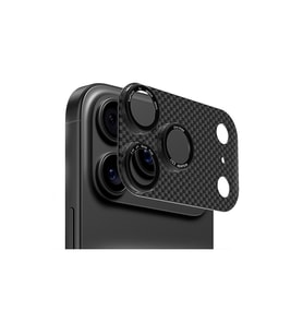 Apple iPhone 17 Pro Uyumlu Zore CL-21 Kamera Lens Koruyucu (Siyah)