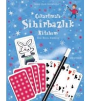 Çıkartmalı Sihirbazlık Kitabım - (Kes - Boya- Yapıştır) - Ben Denne