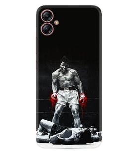 Samsung Galaxy A05 Kılıf Resimli Desenli Baskılı Silikon Muhammed Ali 1369