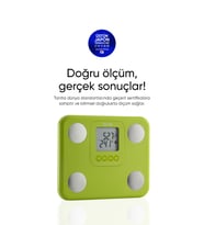 Akıllı Dijital Tartı, Vücut Analiz, Yağ, Sıvı, Kas, Kilo Ölçer