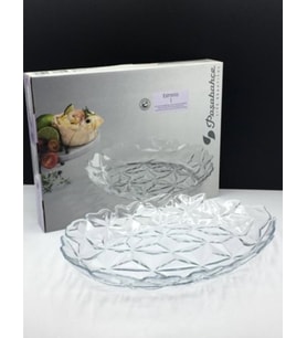 Paşabahçe 10717 Tabak Oval Estrella (Şeffaf)