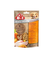 8in1 Meaty Treats Tavuk Etli ve Havuçlu Köpek Ödülü 50 Gr (STD)