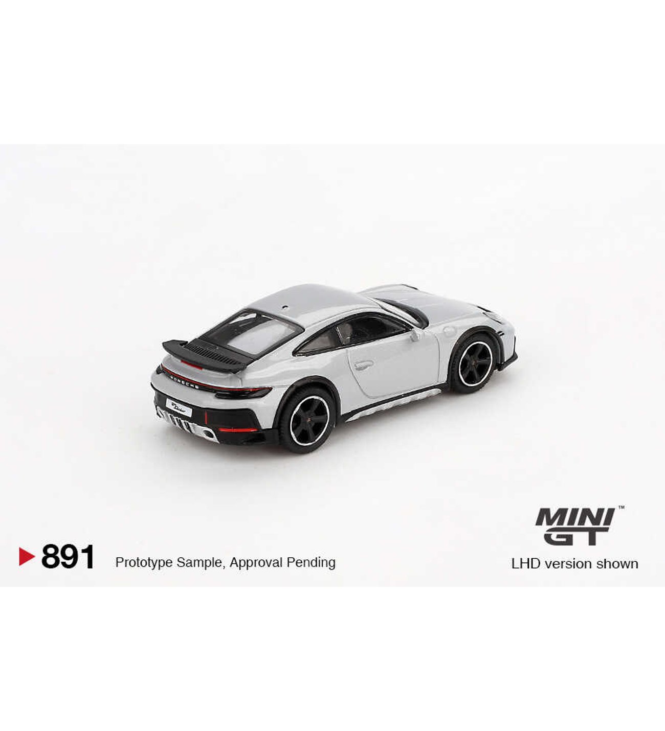 Mini GT 1/64 891 Porsche 911 Dakar Ice Gray Metallic