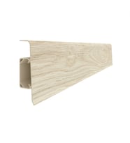 Esquero Kablo Kanallı PVC Süpürgelik 250 cm, Açılabilir Kapaklı, Batı Çınar, ESQ605