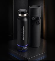Kişiye Özel İsim Baskılı 650 ML Dijital Dereceli Bluetooth Hoparlörlü Termos – Sökülebilir Tabanlı,