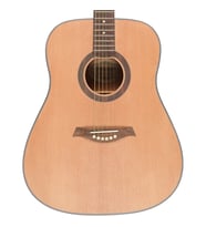 Madison MAG-41M-N Akustik Gitar - Naturel (Başlangıç - Dreadnought Kasa)  41 İnç Tam Boy Gövde, Yüksek Ses Volümü, Yeni Başlayanlar İçin Ergonomik Sap  Ölçüler: 648 mm Skala Uzunluğu