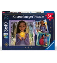 Ravensburger Çocuk Puzzle WD Wish 3x49 Parça 57023