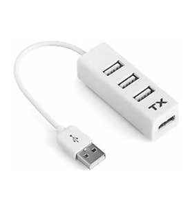 TX ACUSB24 4Port Usb Çoklayıcı 2.0 Hub Beyaz 480Mbps