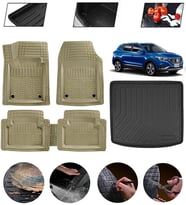 Mg Zs 2020-2026 Ust Uyumlu Paspas Araca Özel Bagaj Havuzu MBS Bej