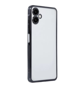 Samsung Galaxy A06 Kılıf Razer Lensli Silikon - Siyah
