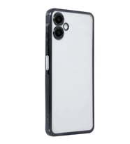 Samsung Galaxy A06 Kılıf Razer Lensli Silikon - Siyah