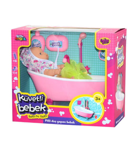 Mulvxurg  Urg02 02605 Oydaş,  Pilli Küvette Duş Yapan Bebek (Mulvix)