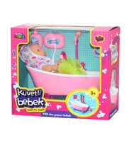 Mulvxurg  Urg02 02605 Oydaş,  Pilli Küvette Duş Yapan Bebek (Mulvix)