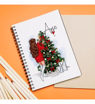 Yılbaşı Tasarımlı Defter Kişiye Özel