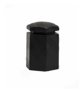 Opel Corsa 2000-2006 Bijon Kapağı Siyah 17x32mm
