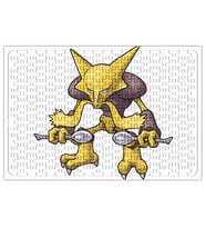 Pokemon Alakazam Puzzle 240 Parça Yapboz