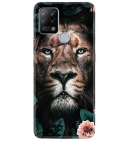 Tecno Pova Kılıf Desenli Silikon Güzel Kılıf Leon Flowers 1333