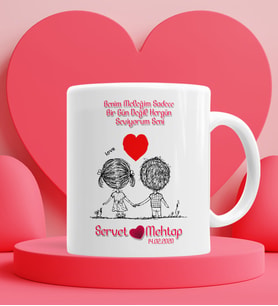 En Güzel Sevgili Hediyesi Kupa Bardak Beyaz 009