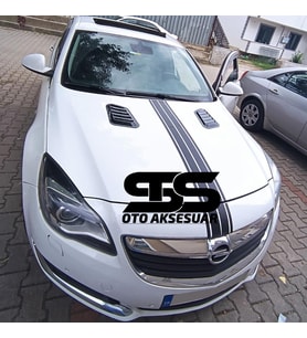 Opel Insignia Uyumlu Piano Black Kaput Üstü Havalandırma Izgarası
