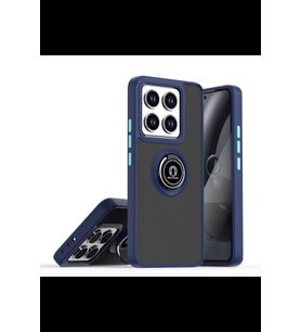 Pilelistore   Xiaomi Mi 14T Pro Kılıf Montreal Yüzüklü Silikon Kapak - Lacivert