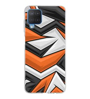 Samsung Galaxy M12 Kapak  Grafiti Tasarımlı Şeffaf Silikon Kılıf