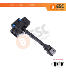 VW Jetta MK6 A6 5C6 1B 162 163 AV3 AV2 2010-2018 5C6839249 İçin Arka Sağ veya Sol Kapı Gergisi