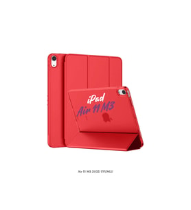 iPad Air 11 2025 M3 Çip Uyumlu Katlanabilir Standlı Smart Cover Fuchsia Tablet Kılıfı