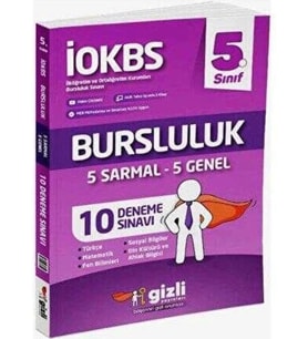 Gizli Yayınları 5. Sınıf İOKBS Bursluluk 10 Deneme Sınavı