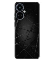 Camon 19 Pro Kılıf Silikon Desen Özel Seri Dikenli Tel 1779