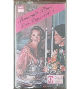 (Plak Değildir KASET tir) Romantic Piano Love Song's Vd 2 Kaset