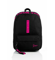 Laptop Bölmeli Okul Çantası Be Your Trend Siyah Pembe 1140
