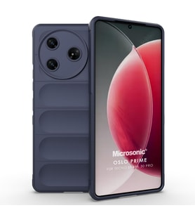 Microsonic TECNO Spark 30 Pro Kılıf Oslo Prime Lacivert (Lacivert)