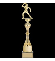 ODAK KUPA - Figürlü Kupalar - Masa Tenisi Kadın Figürlü Kupalar FG-031 A - 44 cm