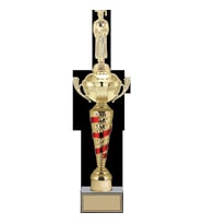 ODAK KUPA - Figürlü Kupalar - Mezuniyet Erkek Figürlü Kupalar FG-078 C - 49 cm