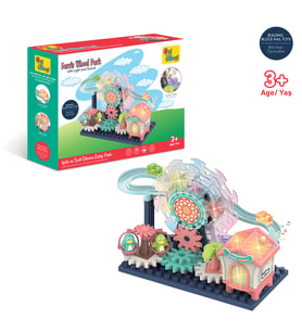Ogi Mogi Toys Işıklı ve Sesli Dönme Dolaplı Penguenli Lunapark Oyun Seti (Çok Renkli)