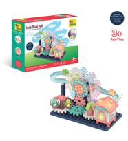 Ogi Mogi Toys Işıklı ve Sesli Dönme Dolaplı Penguenli Lunapark Oyun Seti (Çok Renkli)
