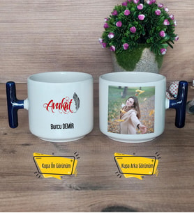 Avukat Kupa Bardak Fotoğraflı T Lacivert Kulplu Avukatlar Günü Hediyesi