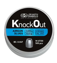 JSB DIABOLO KNOCKOUT 4.52 MM HAVALI SACMA (CAL177)