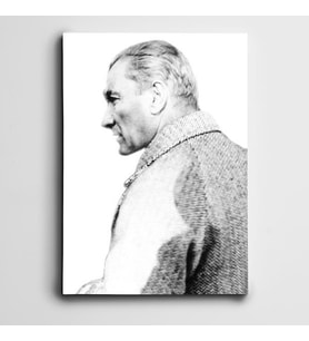 Atatürk Kaban Kanvas Tablo