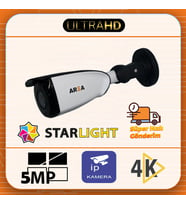 ULTRA HD 2880*1616 Çözünürlük IR LED IP Kamerası - Starlight Kamerası - 5 MP - Güvenlik Kamerası