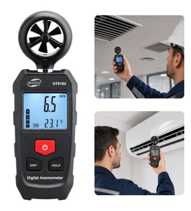Benetech GT8160 Mini Anemometre Rüzgar Hızı Ölçer