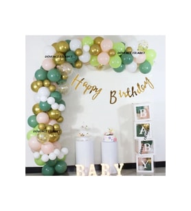 BABY KUTULU ÖZEL BALON ZİNCİR SET