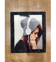 23X20 CM KULAKLIKLI KIZ ARMA YAMA DİKİŞ ARMA APLİKE