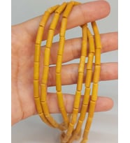Jasper Taşı Silindir Kesim 4x12.5mm Dizi (49384)