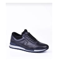 Voyager Erkek Deri Casual Spor (Lacivert)
