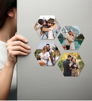 Kişiye Özel Ahşap Fotoğraflı UV Baskılı Magnet