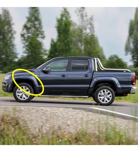 VW Amarok 2017-2023 Sol Ön Çamurluk Dodik Üst Parça 2HH853717