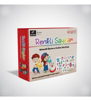 Renkli Sayılar ( Aile Kutu Oyunu - Matematik - Toplama - Çarpma - Bölme - Çıkarma )
