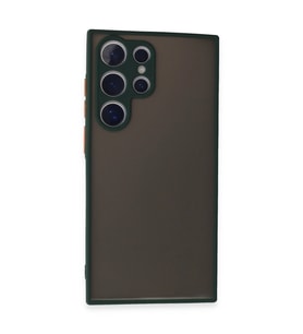 Samsung Galaxy S24 Ultra Kılıf Montreal Silikon Kapak - Yeşil