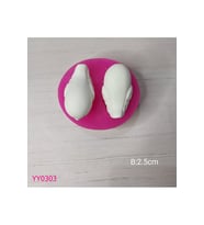 YY0303 İkili Tombul Kuş Silikon Kalıp